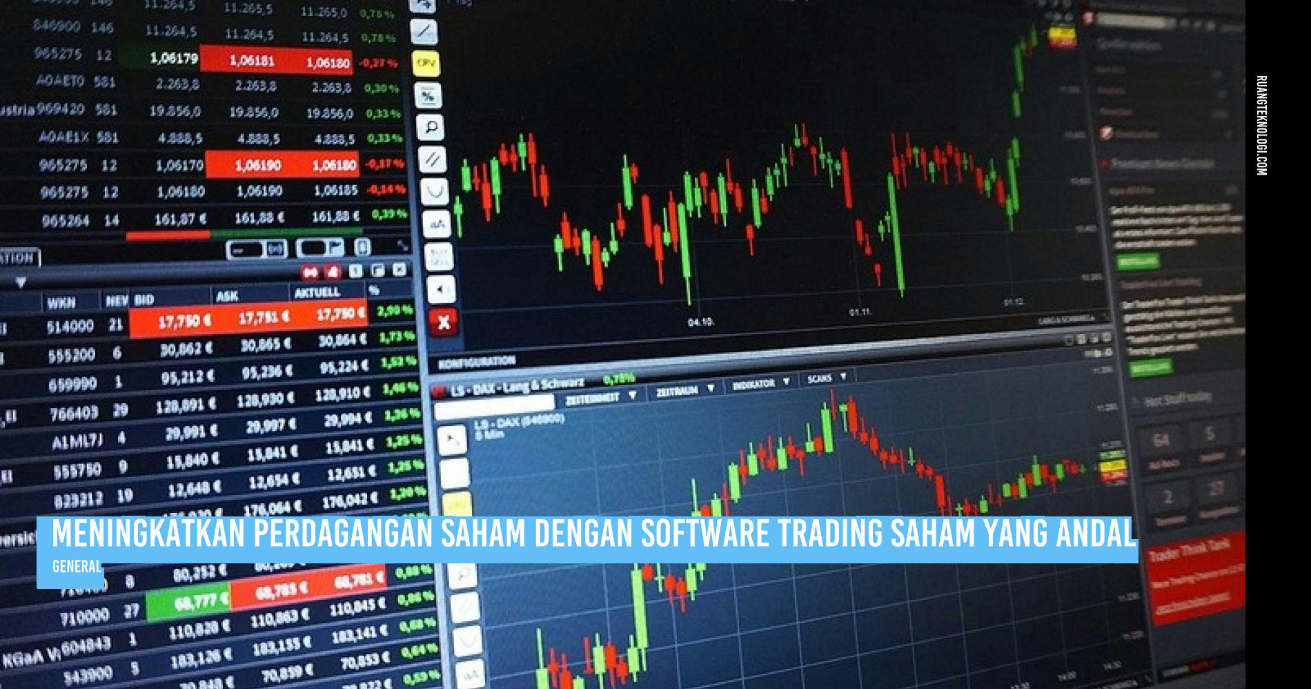 Software Trading Saham Tertaut dengan Analisis Teknis